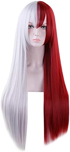 Templom SIX My Hero Academia (Boku No Hero Academia) Characters Play Cosplay Wigs Anime Costume Synthetic Hair(Todoroki Shoto-1)