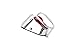 Pure City Rear Bike Taillight, Silver