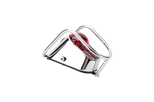 Pure City Rear Bike Taillight, Silver - Thumbnail 2