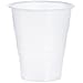 Dart Y7 7 oz Trans Ribbed Wall PS Cup (Case of 2500)