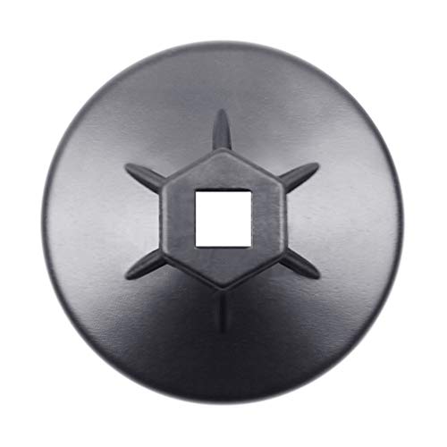 Ibetter 74mm 14 Flutes Oil Filter Wrench for Volkswagen, Mercedes Benz, VW, Audi, Porsche, Mazda, Sprinter and More - Also Fits Select Mobil1, Bosch, Mahle and Other Aftermarket Filters(Dark Black) - Thumbnail 3