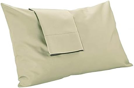 MyPillow Giza Pillowcase Set (King, Taupe)