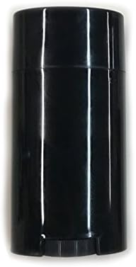 (25) DMtse Deodorant Containers, New & Empty; Pack of 25 (Black)