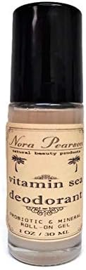 Nora Pearson - Vitamin Sea Deodorant Probiotic & Mineral Roll-on (1 fl oz.) - Rosewood