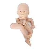 OtardDolls Unpainted Reborn Doll Kits(Head,Limbs) Soft Vinyl Reborn Doll Kits Newborn Baby Model Set DIY Art,20-Inch
