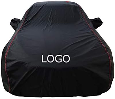 GQ Peugeot Car Cover Shading Insulation Car Cover Clothes with Car Logo Waterproof Breathable Sun All Weather Protection Fit Peugeot 5008, 301, 308, 308S, 408, 508, 206.207, 307, 2008, T3008, 4