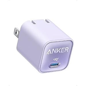 Anker 511 Charger (Nano 3, 30W) パープル