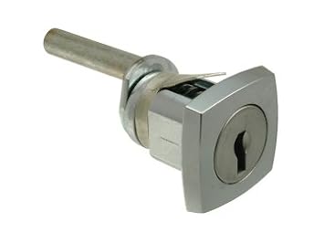 L F B568 Metal Filing Cabinet Lock 50mm Peg With 2 Keys Mastered