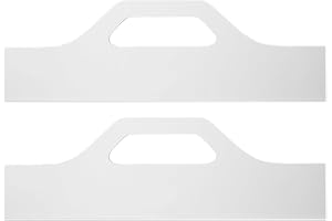 COHEALI 2Pcs Acrylic Cutting Board Handle Template Tool for Charcuterie Board Routing, Kitchen Tray Holder
