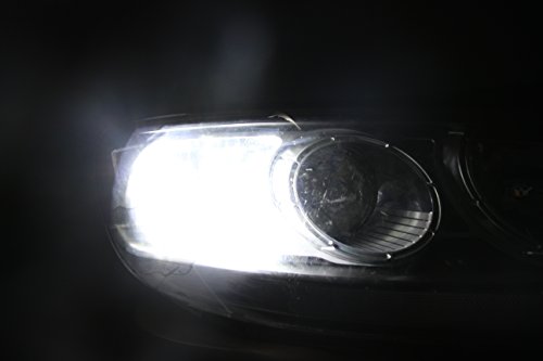 Alla Lighting 2200 Lumens Super Bright 6000K Xenon White LED Bulb High Power CSP Chipset 1156 7506 BA15S LED Lights Bulbs for Back Up Reverse Light Lamp Replacement