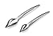 Dcrt Deco Spoon Multi-use Precision Chef Culinary Drawing Spoons for Decorating Plates, set of 2