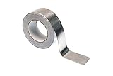 3M 3311 Silver Aluminum Foil Tape - 1 in. x 5 yd. Vapor Resistant Rubber Adhesive Foil Tape Roll. Adhesives and Tapes