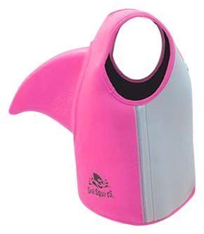 SwimWays Sea Squirts Swim Assist - Medium - Pink Dolphin by SwimWays