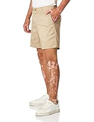 PGA TOUR mens 7" Flat Front With Active Waistband