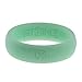 Women's Silicone Wedding Ring by Fit Ring Premium Medical Grade Rubber Wedding Band Comfortable Fit for Active Women Safe Elegant and Timeless Design Perfect Christmas Gift
