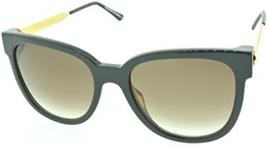 Thierry Lasry Flashy Oversized Sunglasses Composite Frames (Black, Brown Gradient)