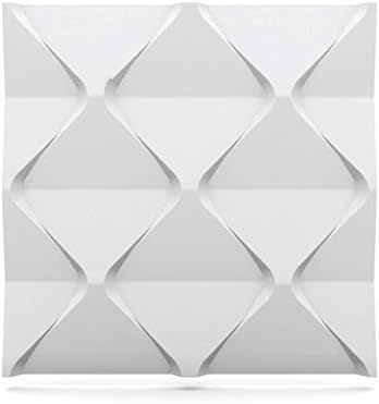 Luxury 3D Wall and Ceiling Panel Harmony 60cm x 60cm Decorative Cladding Tile (17 Tiles (6.12 m²))