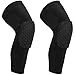 REACHSTOP Basketball Knee Pads Volleyball Kneepad Honeycomb Crashproof Antislip Leg Sleeve Protective Pad Support Guard Padded Compression Wear Hexpad - 2 Packs