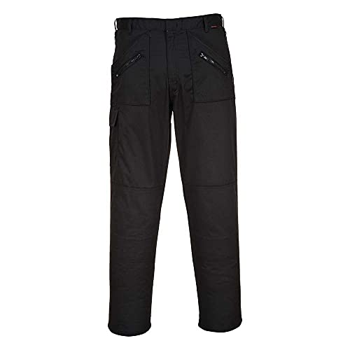 PORTWEST Action Trousers - Color: Black - Talla: 26