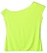JustinCostume Women's 80's T Shirt 1980's Costume, Neon Green, Medium