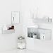 Muji White Porcelain Tooth Brush Stand - White