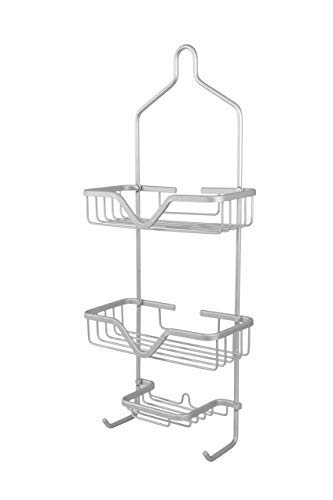 Inspired Living shower-caddies, Warren, MATTE ALUMINUM