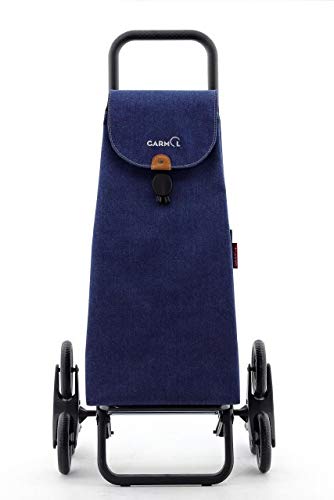 Garmol Shopping Trolley, Denim Jeans, 55 L