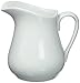 HIC Kitchen Creamer Pitcher with Handle, Fine Porcelain, 8-Ounce