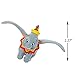 Hallmark Keepsake Christmas Ornament 2019 Year Dated Disney Dumbo When I See an Elephant Fly