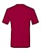 Hanes Cool DRI TAGLESS Men T-Shirt,Deep Red,Large