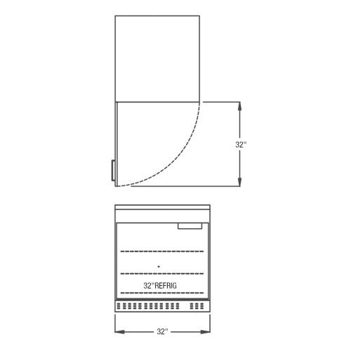 Click Here to See More Images Randell Undercounter 32