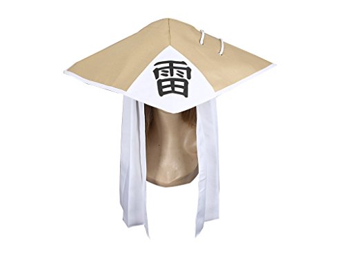SDWKIT Naruto Shippuden Cosplay Accessory Cloud Village Raikage Ay Hat