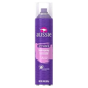 Image of Aussie Sprunch Aerosol Hair Spray Flexible Hold 10 oz (Pack of 4)