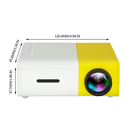 Coldcedar YG300 1080P Home Theater Cinema USB HDMI AV SD Mini Portable HD LED Projector