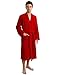 TowelSelections Women’s Kimono Robe, 100% Cotton Terry Cloth Bathrobe, Spa Bath Robes for Women Medium/Large Red
