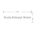 BIBITIME Keep Silly Keep Honest Keep Kind Sign Quotes Vinyl Wall Art Decal Stickers Decor for Kids Room Bedroom Nursery Living Room 22.44