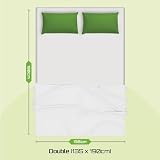 Starlight Beds Sprung Double Mattress Memory Foam Layer 135x190 18cm view 4