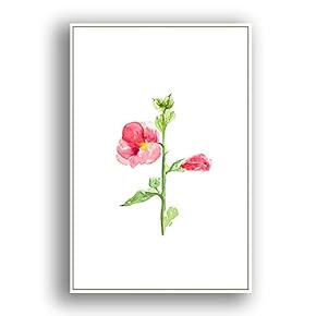 Framed Canvas Wall Art for Living Room, Bedroom Leaves Canvas Prints for Modern Home Decoration Ready to Hang - 16"x24" inches