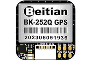 Beitian M9140 10050 Chip Welding Connector TTL Level GNSS Dual GLONASS Integrated Module of Positioning Timing Antenna GPS Module 122 182 252 Series (BK-252Q)
