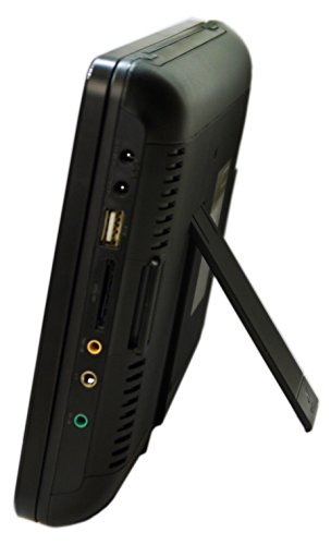 Sykik-SYDVD196-98-Inch-All-multi-region-zone-free-HD-portable-DVD-player-USB-SD-card-slot-AC-Adaptor-Car-Adaptor-Remote-Control-one-year-Sykik-USA-warranty-Black