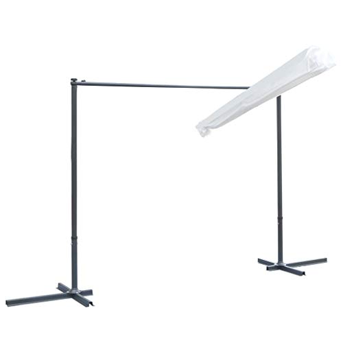 Festnight Wasserfest Pergola Gartenpavillon 350x250x225 cm | Standmarkise mit Kippbarem Schiebedach | BBQ-Pavillon Zelt… – Bild 6