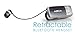 Azeca AZM04 Clip On Bluetooth Headset with Retractable Earbud - Metallic Silver