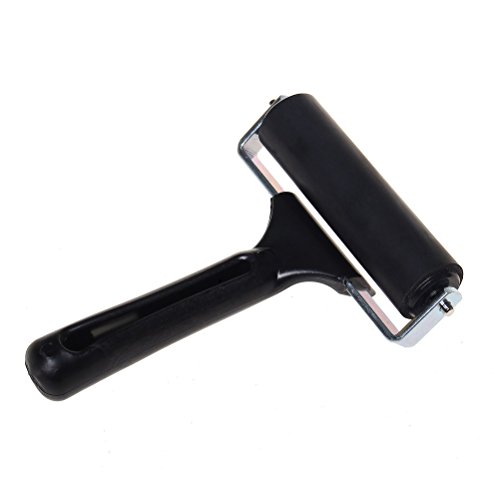 image for Pengxiaomei Soft Rubber Brayer, Ideal for Anti Skid Tape Construction 