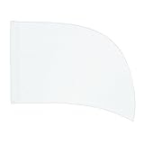 DSI Color Guard Practice Flag (PCS) - Arced - White