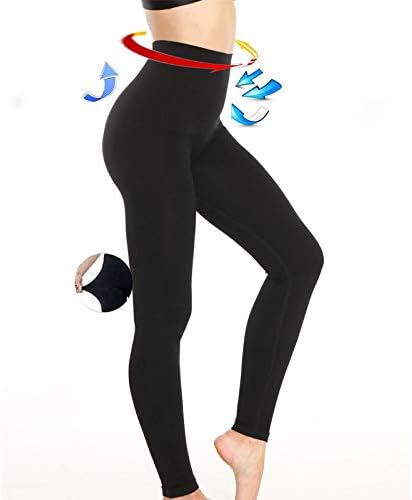 OUSPOTS Women Slimming Legging High Waist Tummy Waist Trariner Modeling Body Shaper Thight Slim Leg Control Panties Trouser Black