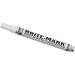 BRITE-MARK Medium Tip Paint Marker, White primary