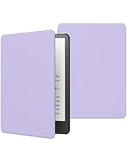 MoKo Case Fits 6.8" Kindle Paperwhite (11th Generation-2021) and Kindle Paperwhite Signature Edition, Lightweight Shell Cover with Auto Wake/Sleep for Kindle Paperwhite 2021, Taro Purple