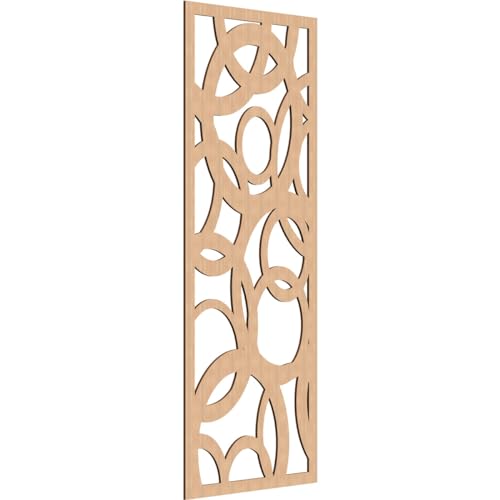 Oregon Decorative Pierced Fretwork Wood Wall Panels, 33 3/8"W x 84 3/8"H x 3/8"…