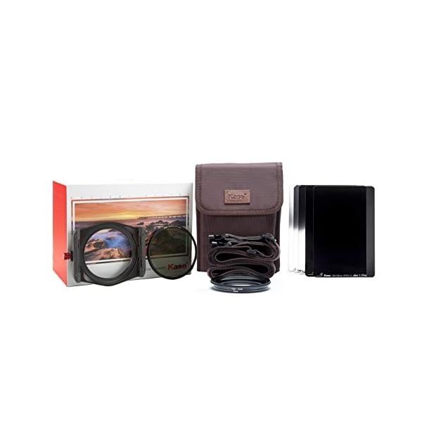 Kase K9 Slim 1,1 mm Wolverine Stoßfest 100 mm 6 Filter Master Magnethalterungs-Set 67 mm 72 mm 77 mm 82 mm optisches…
