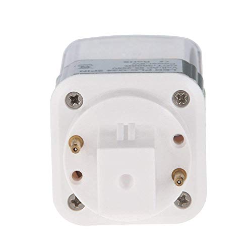 HERO-LED G24-40S-2P-NW Rotatable PL-C Lamp G24D 2-Pin LED CFL/Compact Fluorescent Lamp, 8W, 18W Equal, Natural White 4000K (Remove/Bypass The Ballast)